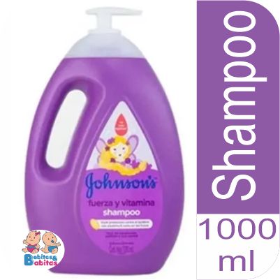 SHAMPOO JOHNSON x1000 FUERZA Y VITAMINA