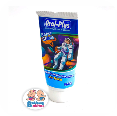 CREMA DE DIENTES ORAL PLUS 50gr NIÑO