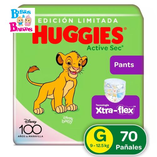 PAÑAL HUGGIES ACT PANTS 3/G x70 unds