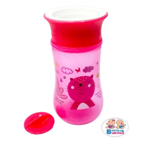 VASO 360 MANIJAS SMILE PEQUEÑO 345691