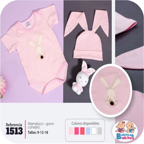 BODY CONEJO FORBABYS GORRO 1513