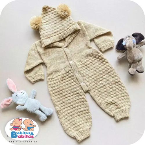 MAMELUCO IVANCITO ENTERIZO BOTONES 35