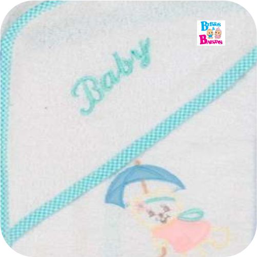 TOALLA FORBABYS CON BABERO 90x75 10223