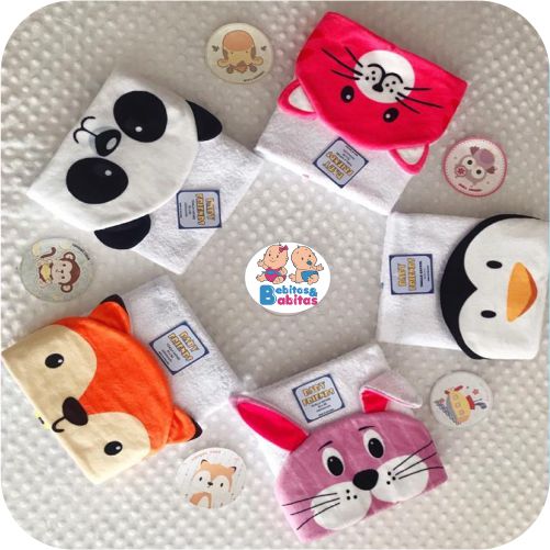 TOALLA BABYFRIENDS CARITA ANIMAL 70x90