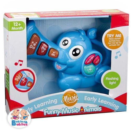 INSTRUMENTO MUSICAL BEBE ELEFANTE N28