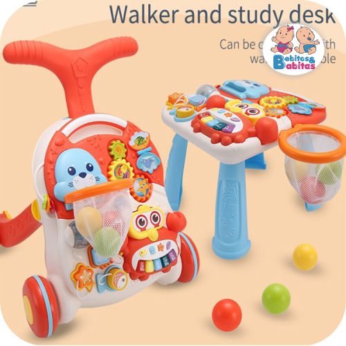 ANDADERA INFANTIL Y TABLERO HUANGER  N6