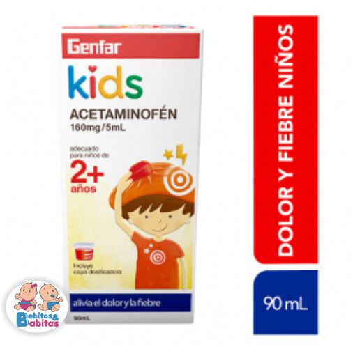 ACETAMINOFEN KIDS GENFAR x90ml