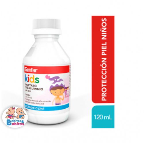 ACETATO DE ALUMINIO KIDS PH 4.5 GENFAR 120ml