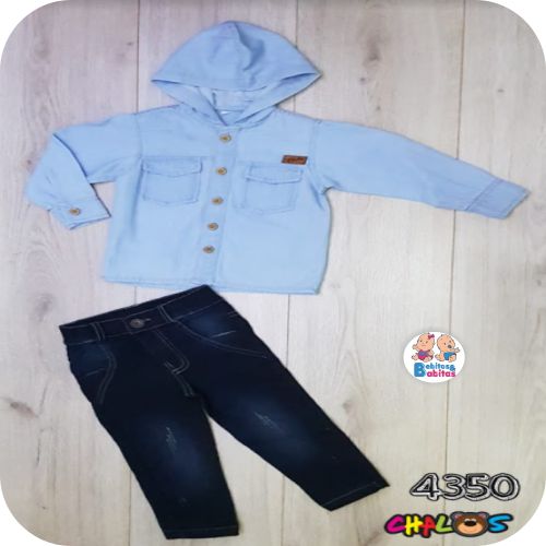 CONJUNTO CHALO CAMISA JEAN 4350