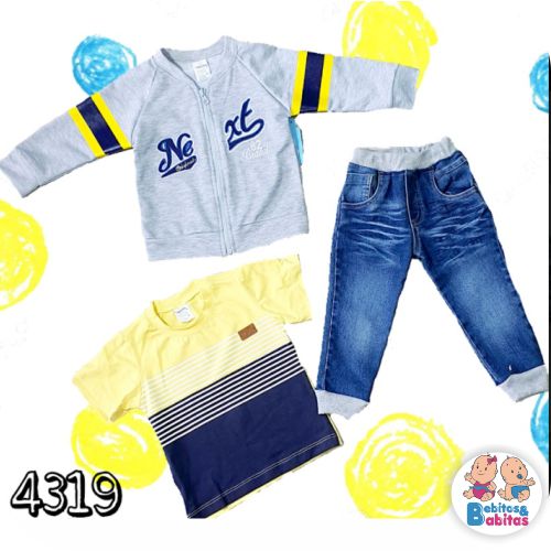 CONJUNTO CHALO CHAQUETA BURDA JEAN 4319