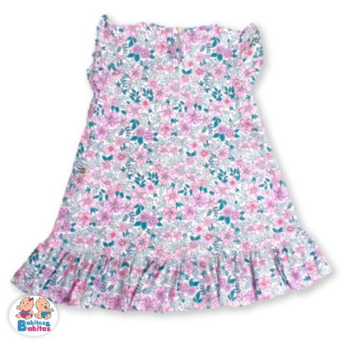 VESTIDO FLORES CUSTODIA LENEA 415057