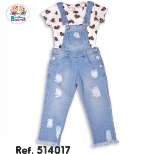 OVEROL CUSTODIA BLUSA FLORES 414016