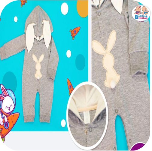 MAMELUCO CONEJO LANILLA FORBABYS 10286