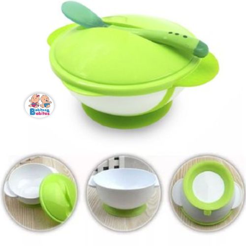 PLATO Y CUCHARA CON CHUPA 