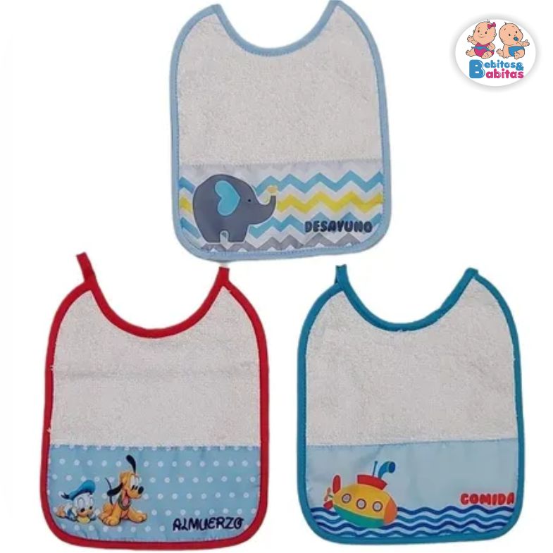 BABERO TOALLA BABYFRIENDS x3
