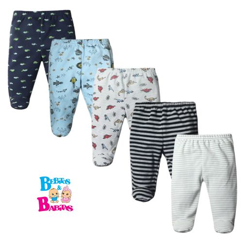 PANTALON FORBABYS x5 CON PIES 10391
