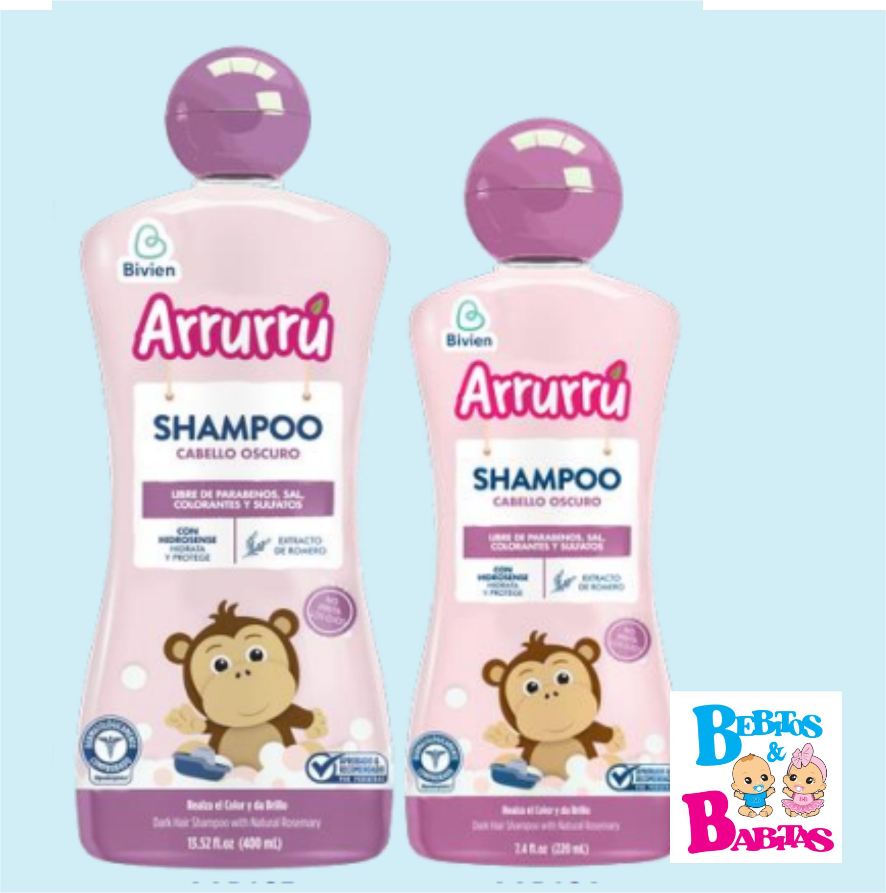 SHAMPOO ARRURRU x400g ROMERO+220