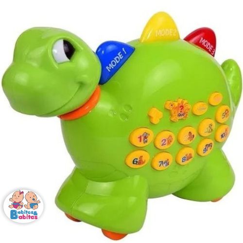 PIANO DIDACTICO DINOSAURIO MUSICAL 1355 E