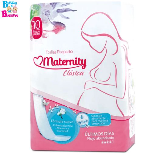 TOALLAS MATERNAS MATERNITY