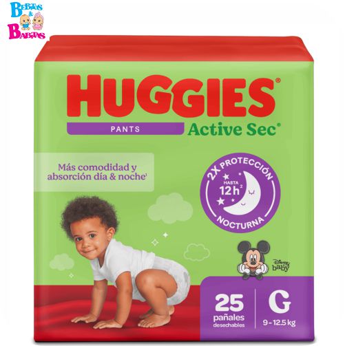 PAÑAL HUGGIES ACT PANTS 3/G x25 unds