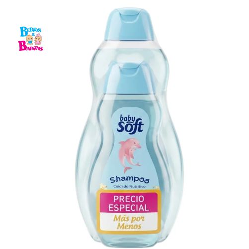 SHAMPOO BABYSOFT x400+200ml AZUL NUTRTIVO