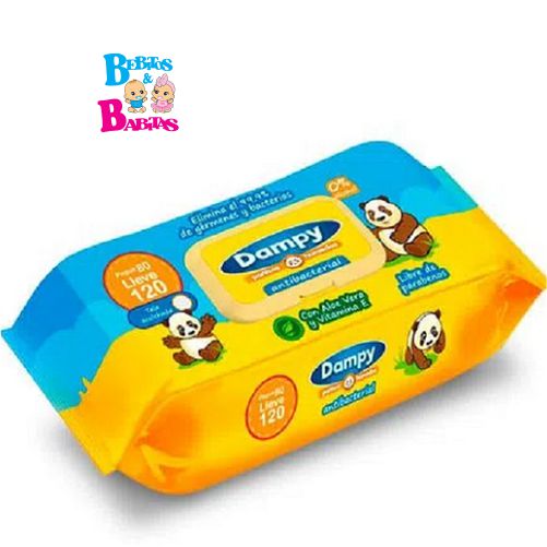 PAÑITOS DAMPY MAX x120