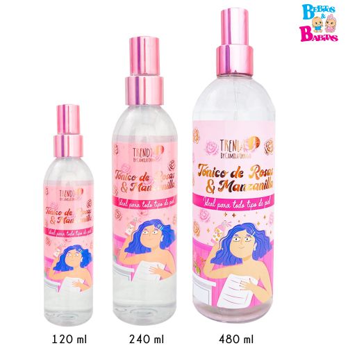 TONICO DE ROSAS 480ml TRENDY