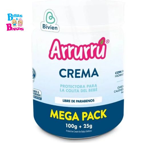 CREMA ARRURRU ANTIPAÑALITIS x 100+25 gramos