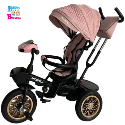 TRICICLO PASEADOR MY NEWBABY DE LUJO