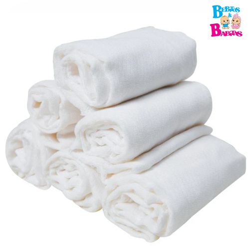 PAÑAL DE TELA x3 BLANCOS CHALLATIN