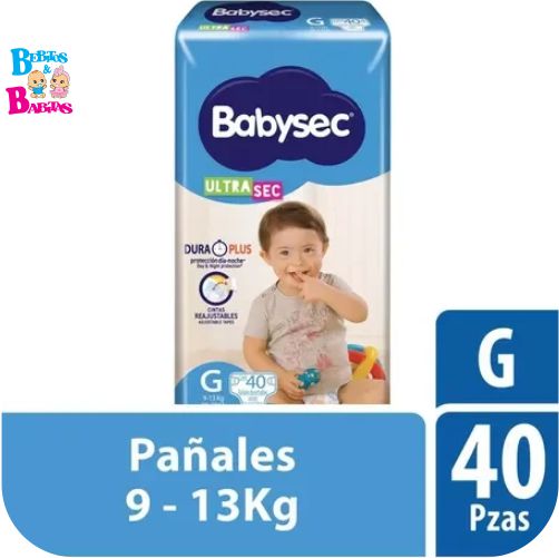 PAÑAL BABYSEC 3/G x40 unds