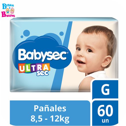 PAÑAL BABYSEC 3/G x60 unds