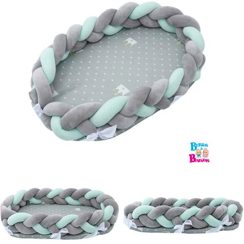 NIDO CON ALMOHADA TRENZADO ZOE BABYS