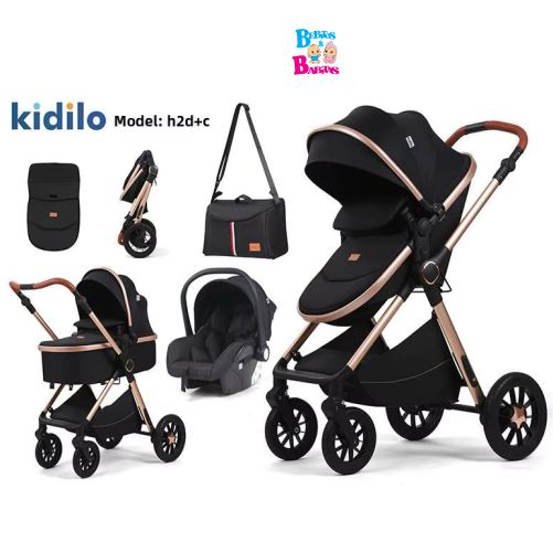 COCHE MOISES KIDILO REVERSIBLE CUBREPIES PAÑALERA PORABEBE H2D+C