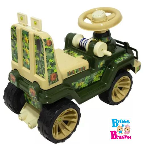 CARRO MONTABLE JEEP JUNGLA CPF932