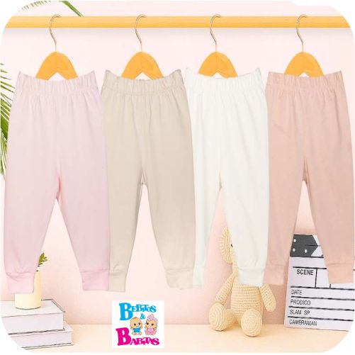 SET PANTALONES x4 ALGODON FORBABYS 11327