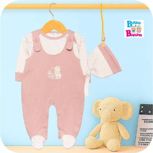 OVEROL ALGODON PEPITAS FORBABYS 11238