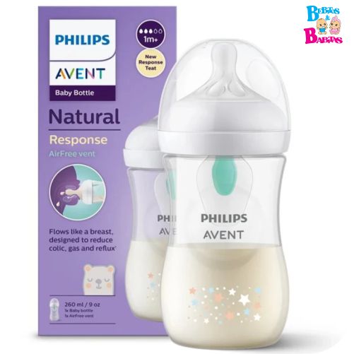 TETERO AVENT 9oz NATURAL REPONSE SCY673/82