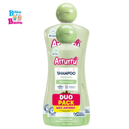 SHAMPOO ARRURRU x400ml MANZANILLA +220ml