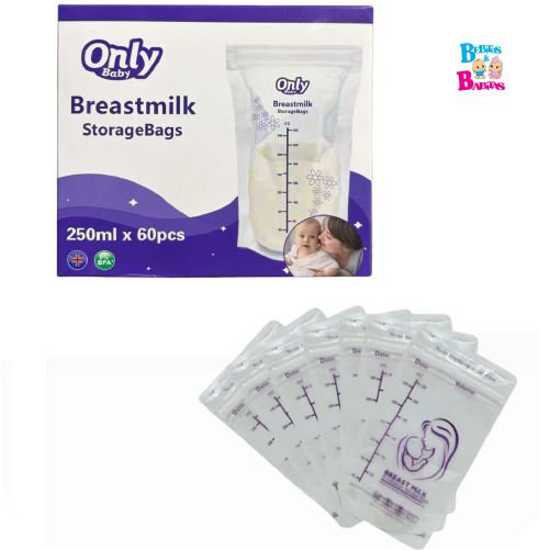 BOLSAS DE ALMACENAMIENTO ONLY x60 250ml