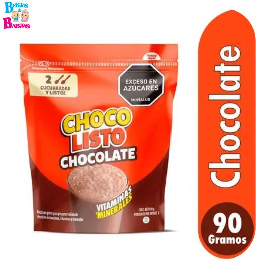 CHOCOLISTO CHOCOLATE x90 gramos