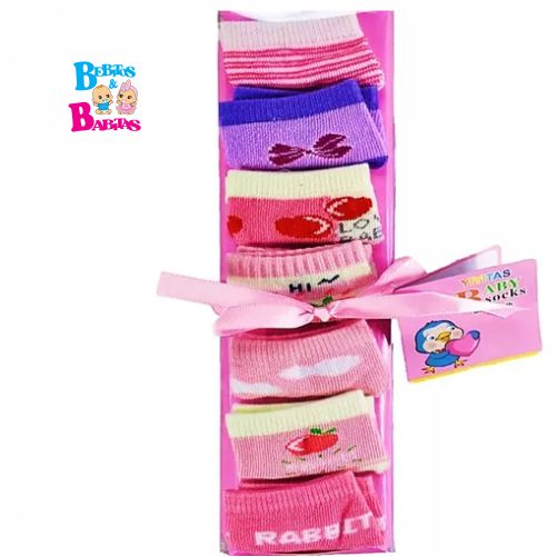 MEDIAS ESTUCHE x7 BABY SOCKS