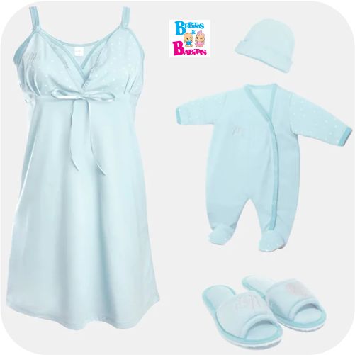 PIJAMA FORBABYS MATERNA Y PIJAMA BB 968