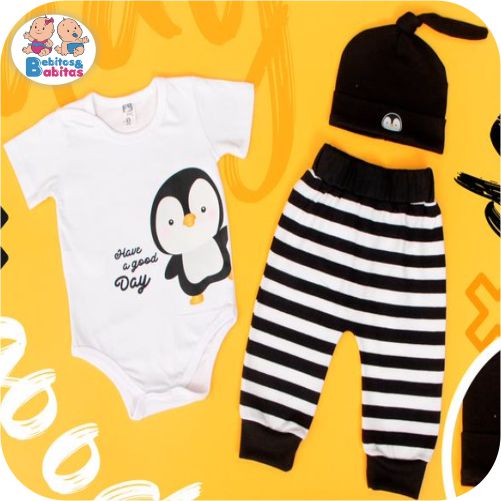 CONJUNTO FORBABYS PINGUINO 10386