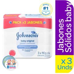 JABON JOHNSON x3 ORIGINAL