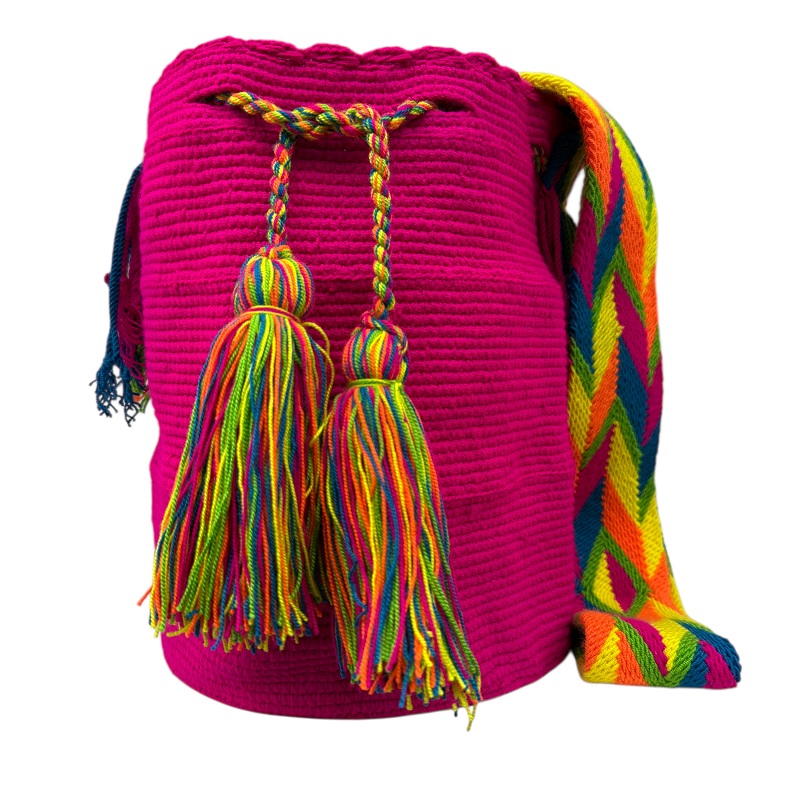 MOCHILA WAYUU FUCSIA 3