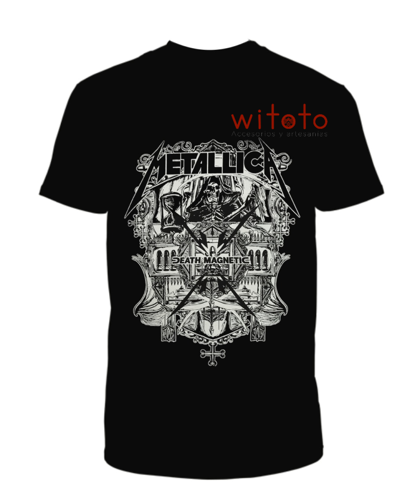 CAMISETA HOMBRE METALLICA DEATH MAGNETIC