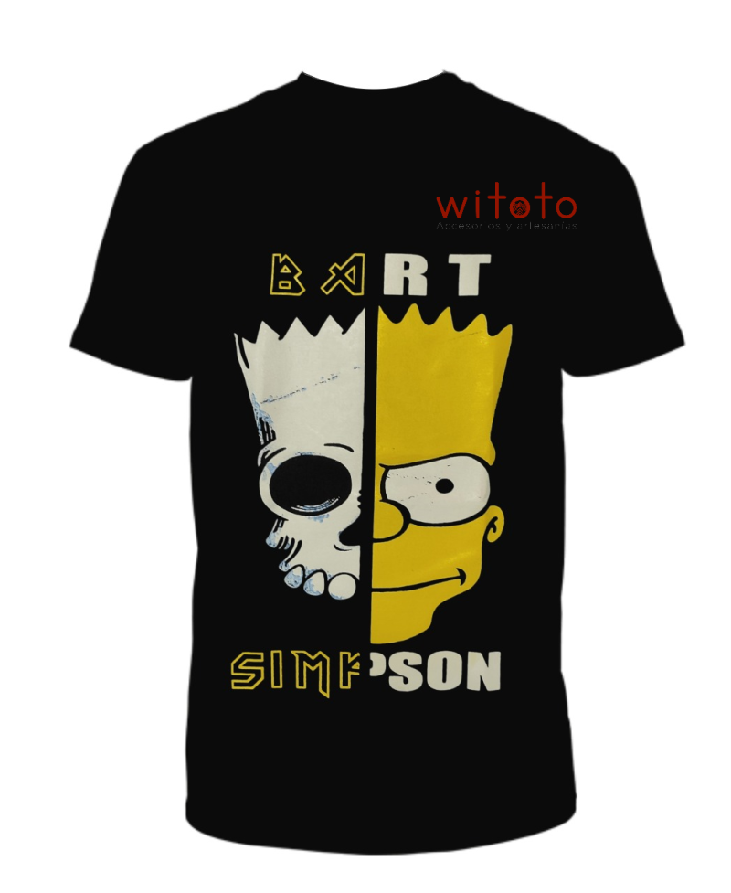 CAMISETA HOMBRE BART SIMPSON 2