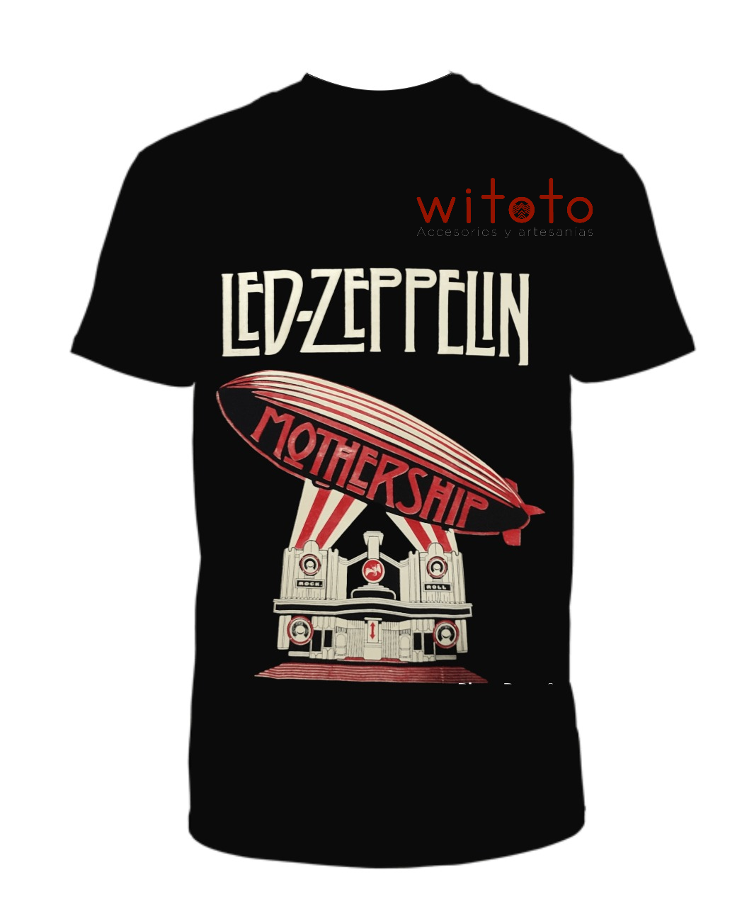 CAMISETA HOMBRE LED ZEPPELIN ROCK ROLL