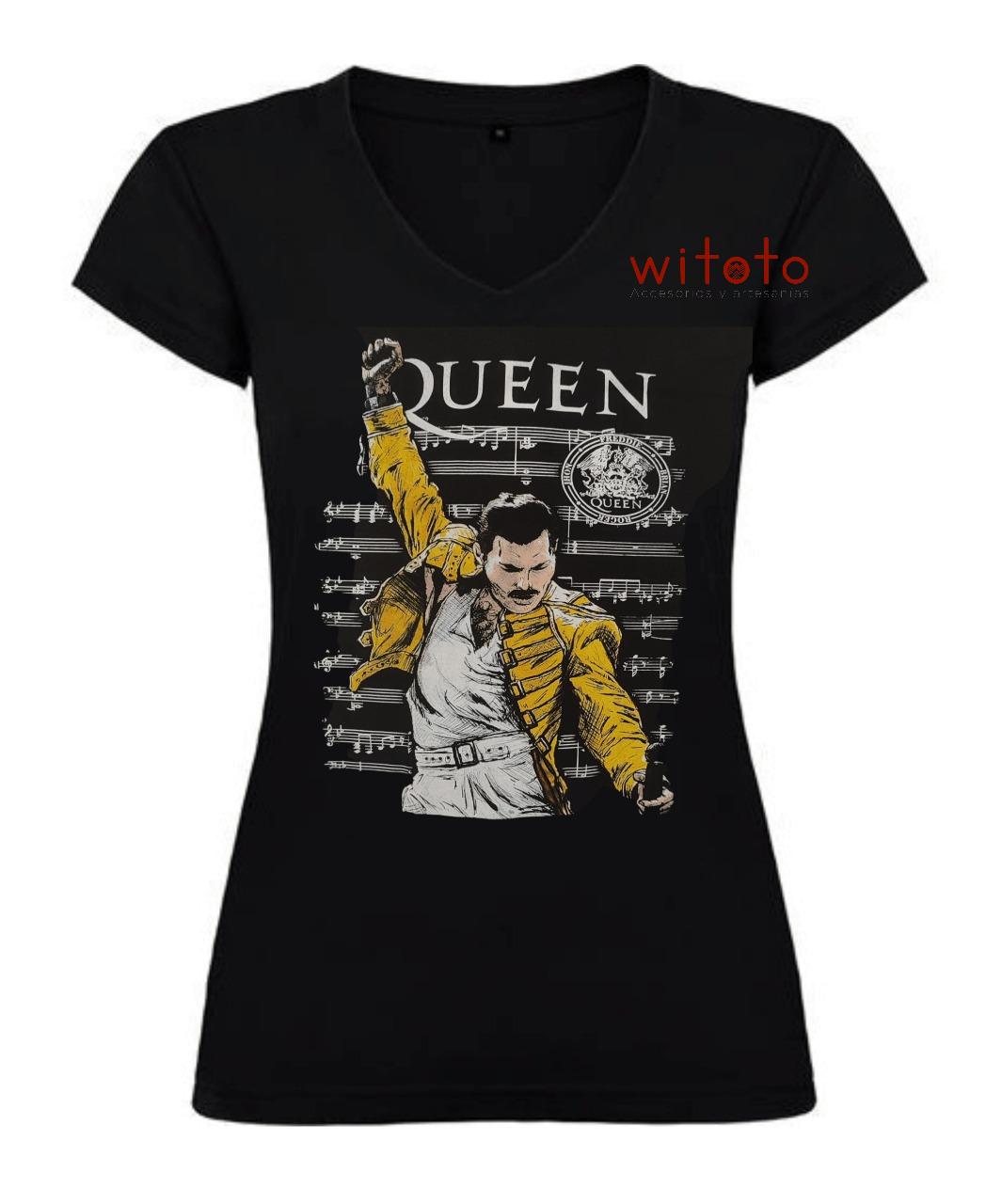CAMISETA DAMA QUEEN FREDDIE MERCURY